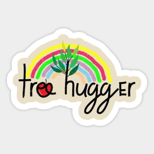 Tree Hugger Sticker